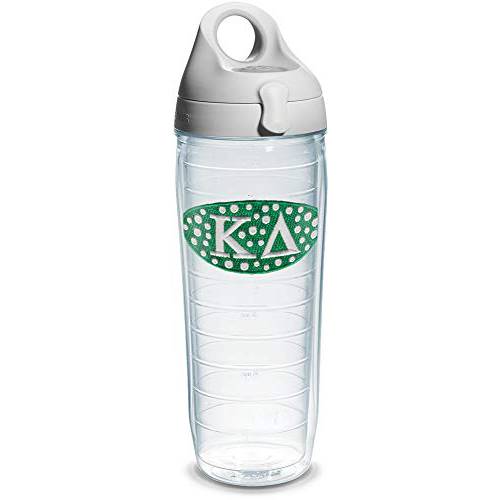 Tervis Kappa 델타 Sorority 물병, 워터보틀 리드, 24 oz,  클리어 -