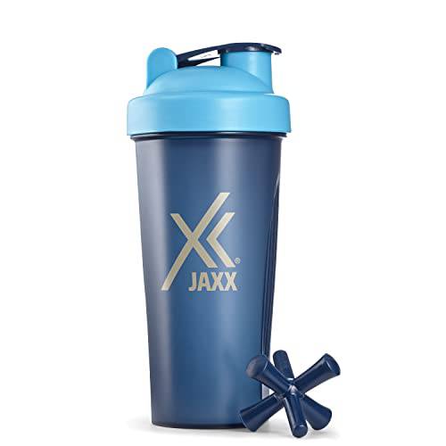 호환& Fresh Jaxx 쉐이커보틀, 28 oz, 네이비 블루