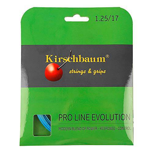 Kirschbaum 프로 라인 Evolution 세트 프로 라인 Evolution 125/ 17G 테니스 스트링 블루