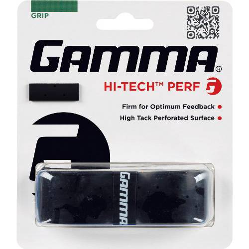 Gamma Hi-Tech 천공 교체용 그립, 블랙