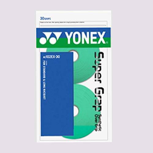 YONEX AC102EX-30 슈퍼 GRAP 롤 라켓 오버그립 (30 랩) (그린)