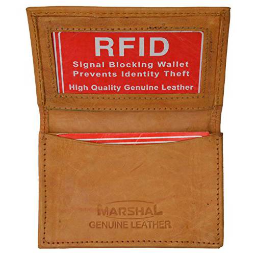 RFID 가죽 두 배 신용 카드 홀더 # 70