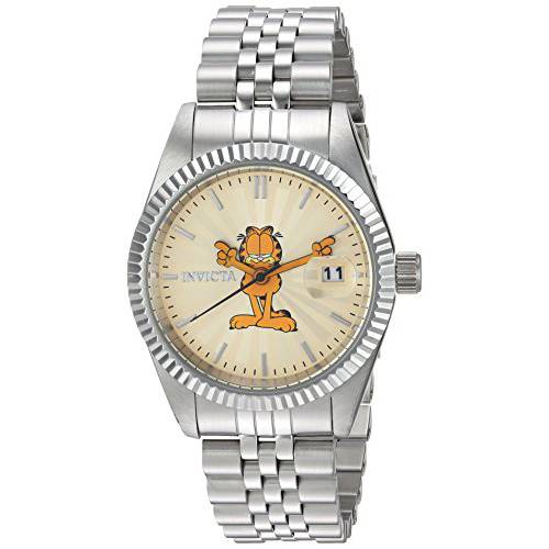 Invicta Women’s Quartz Watch with Stainless-Steel Strap, Silver, 12 (Model: 24875