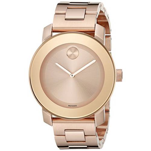 Movado Women’s 3600342 Rose Gold Ion-Plated Stainless Steel Watch