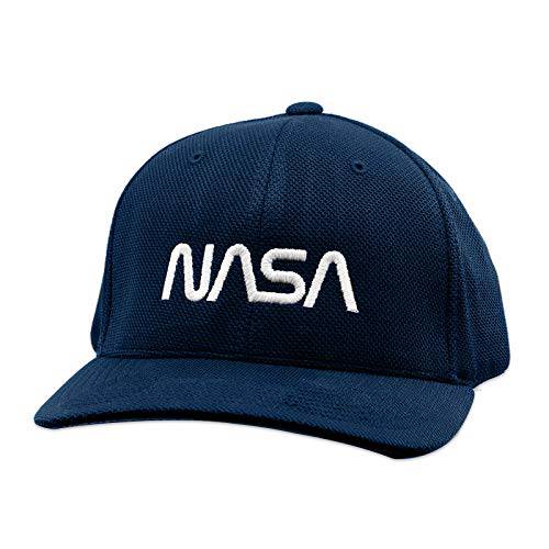 NASA Flexfit 성인 쿨&  드라이 Pique 매쉬 캡 모자