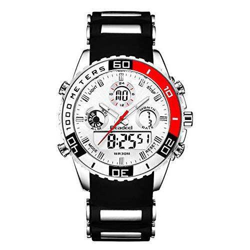 Youwen  남성용 밀리터리 워치 전자제품 밀리터리 럭셔리 워치 남성용 LED Male 시계 캐쥬얼 브랜드 손목 Digital-Watch 스포츠