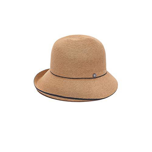 파인애플& 스타 Maures Cloche 버킷 빨대 썬 모자 파인,가는 Braid UPF 50+  여성용