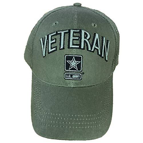 Eagle Crest U.S. 아미 재향군인 올리브 Drab 매쉬 모자