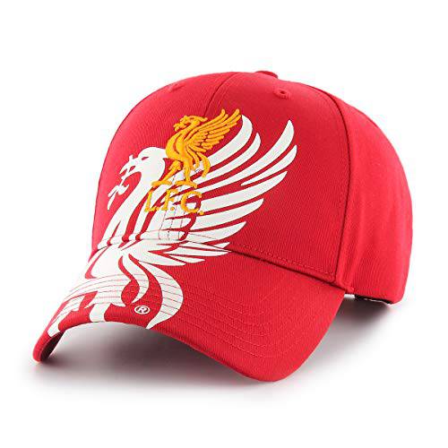 Liverpool FC Obsidian Crest 캡 - Authentic EPL 상품