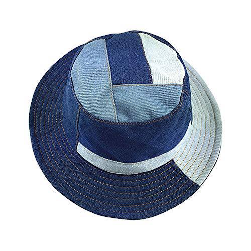 SINLOOG  버킷 모자, 유니섹스 넓은챙 모자, 포장가능 청 어부 캡