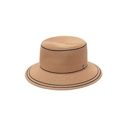 파인애플& 스타 벨라 버킷 썬 모자 비치 파인,가는 빨대 Braid UPF50+  여성용 남성용