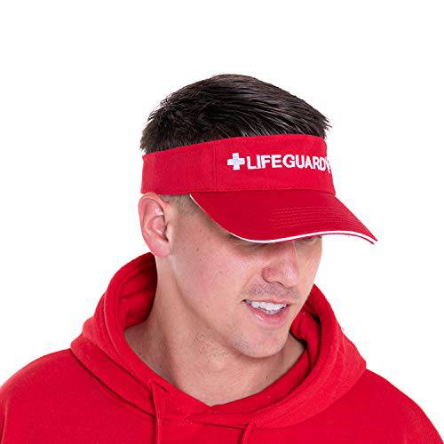 LIFEGUARD  공식 라이센스 썬바이저 - 느낌 편안 - 모자 남성용&  여성용, The 물건 - 원 사이즈
