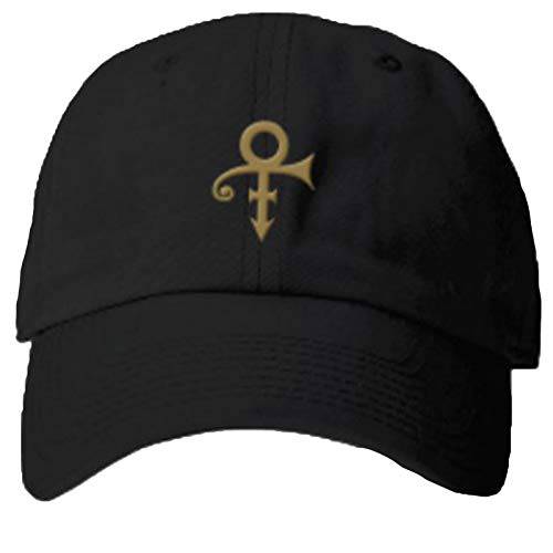 Prince  공식 Love 심볼 블랙 야구 모자
