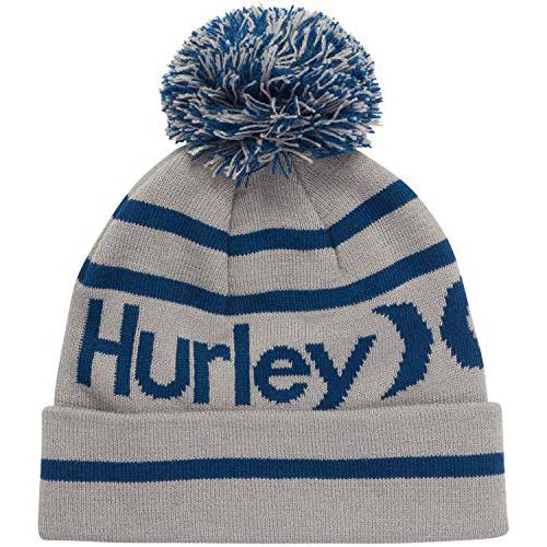 Hurley Men’s 겨울 모자 - 커프 폼 폼 비니