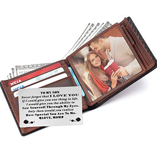 개인설정가능한 지갑 각인 지갑 카드 아버지 Son 남편 남자친구