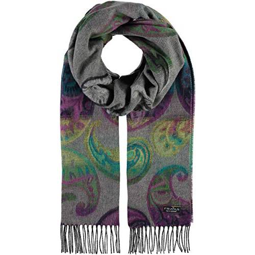 FRAAS Painted Paisley-scarf - 오버사이즈 직물 스카프 여성용 - Made of Cashmink