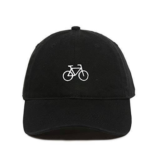 자전거 자전거 야구모자 자수 코튼 조절가능 아버지 모자