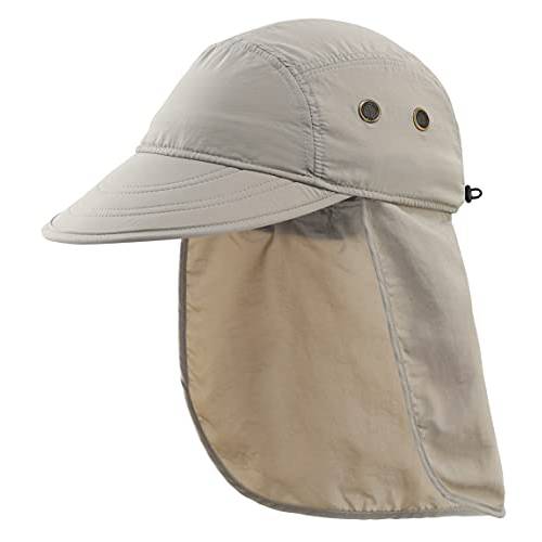 Connectyle 남성용 UV 썬 프로텍트 캡 사파리 등산 캡 넥 덮개 낚시 모자