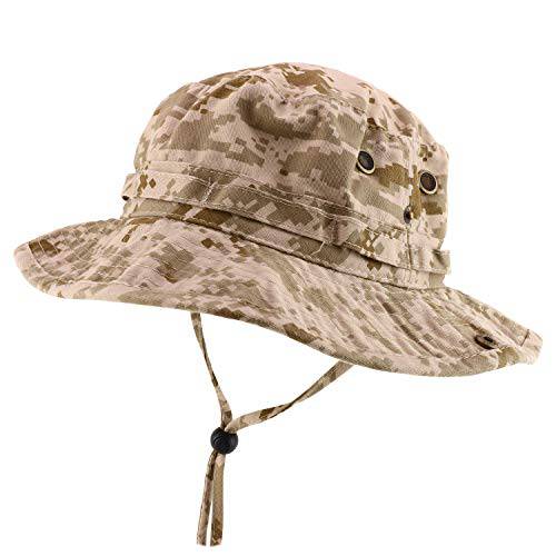 Armycrew Washed 코튼 카모플라쥬 능직 턱 케이블 사냥 모자