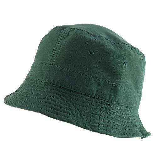 Armycrew 큰 사이즈 오버사이즈 극세사 양면 버킷 모자