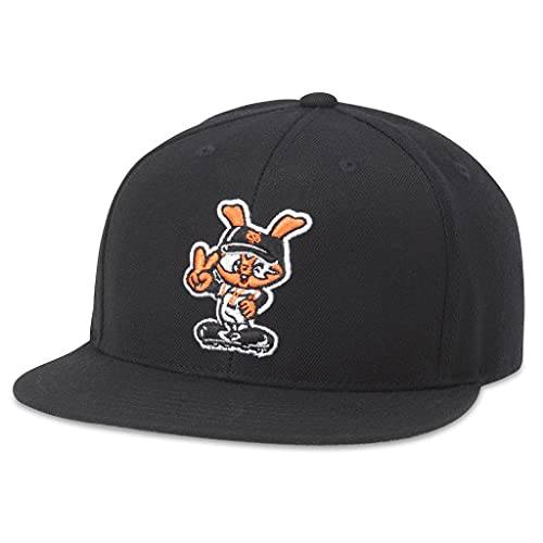 아메리칸 바늘 아카이브 400 시리즈 일본 프로페셔널 야구 Yomiuri 자이언츠 센터 리그 스냅백 모자 (21006A-YOG-BLK) 블랙