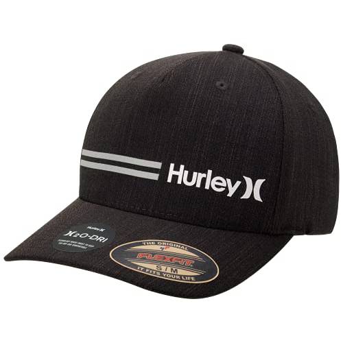 Hurley Men’s 야구모자 - H2O-DRI 라인 Up 엣지 Brim 사이즈피팅 모자