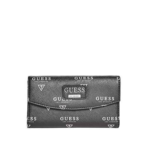 GUESS Factory Meade 로고 슬림 지갑
