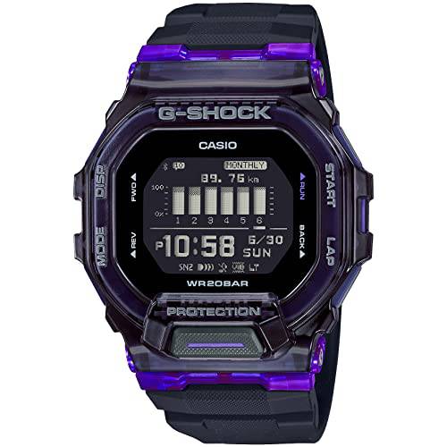 G-Shock GBD200SM-1A6 블랙/ 퍼플 원 사이즈
