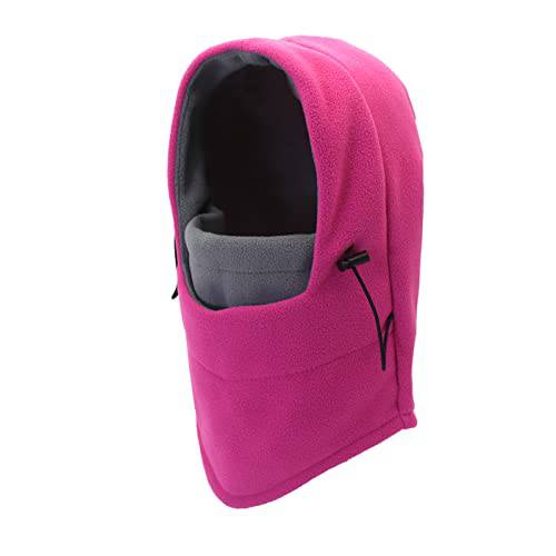 Vimfashi 남녀공용, 남녀 사용 가능 따뜻한 발라클라바 바람막이 페이스 넥 커버 사이클링 비니 모자