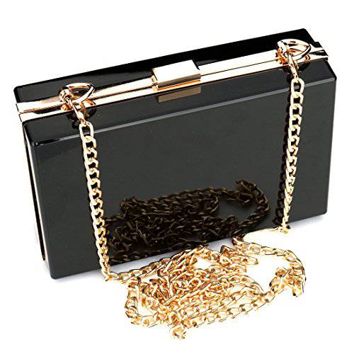 여자 귀여운 투명한 상자를 통해 투명 클러치 아크릴 이브닝 핸드백 크로스 바디 지갑 가방