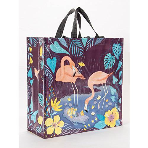 Blue Q Flamingo Shopper Bag