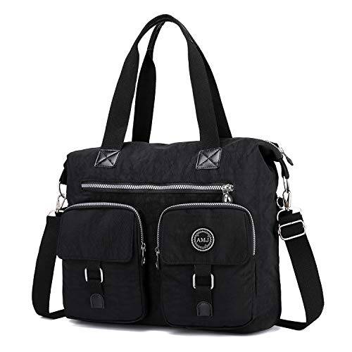 여자 나일론 여행 핸드백 어깨에 대 한 AMJ 멀티 호보 가방 크로스 바디 가방
