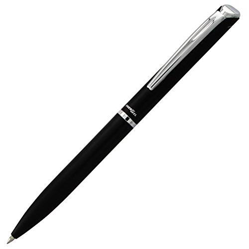 Pentel EnerGel 스타일 젤펜 잉크펜 (0.7mm), 미디엄 라인, Black 배럴 - BL2007AABX