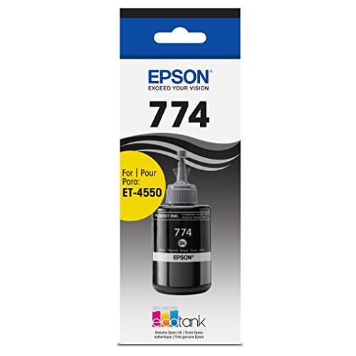Epson T774120-S EcoTank 색소,색깔,색,피그먼트 블랙 잉크 병