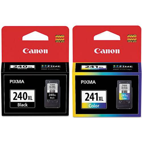 Canon PG-240XL / CL-241XL 컬러 잉크 카트리지,Amazon Pack
