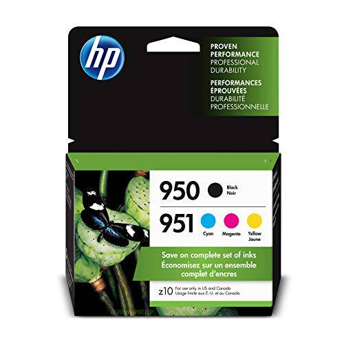 HP 950 & 951 | 4 잉크,프린트잉크,잉크토너 카트리지 | 블랙 청록, 시안색 마젠타, 자홍색 노랑 | CN049AN CN050AN CN051AN CN052AN