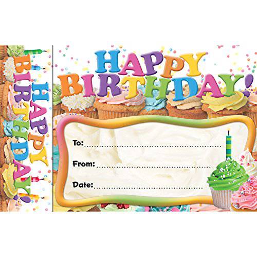 Edupress  행복 생일 컵케이크 책갈피 수상 (EP63024)