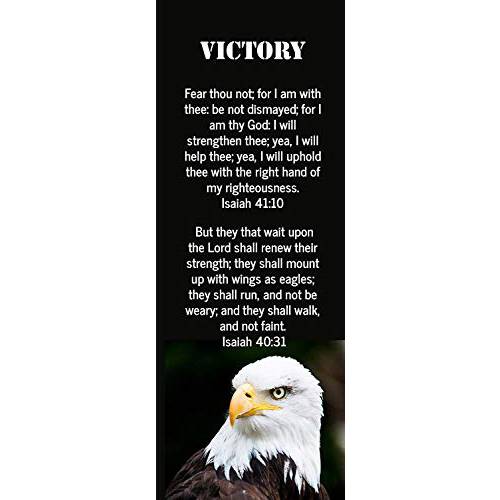 Man of God Victory Eagle 책갈피 남성용 Father’s Day 선물 (50 Count)