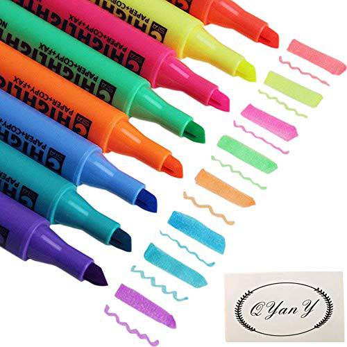 Multi-Color 형광펜,하이라이터 펜 마커 페인트 펜 세트 마커 컬러링 펜 형광펜 크리스마스 선물 팩 of 8