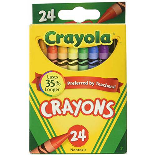Crayola  크레용, 크레파스 24 in A 박스 (팩 of 6) 144 크레용, 크레파스 in Total