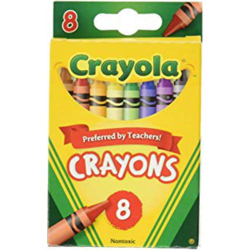 Crayola 크레용,크레파스, 8 Count (3 팩), 팩 of 3, 3 피스