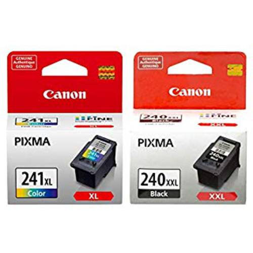Canon PG-240XXL 엑스트라 하이 용량 블랙 잉크카트리지, 프린트잉크 (5204B001)+ CL-241XL 컬러 잉크카트리지, 프린트잉크 (5208B001)