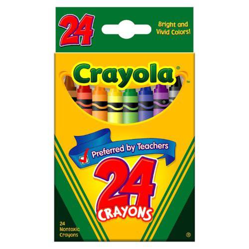 Crayola 24 Ct 크레용, 크레파스 - 3 Boxes