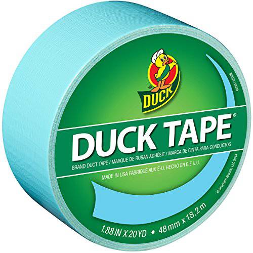 Duck 240980 컬러 테이프 겨울왕국 블루, 1.88-Inch by 20 Yards, 싱글 롤
