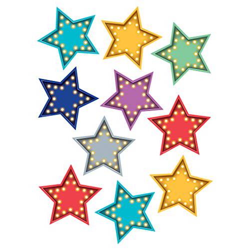 Teacher Created Resources Marquee Stars Accents (5870)