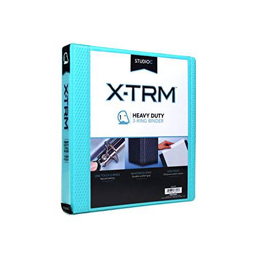 Studio C X-TRM 1” D-Ring 바인더 11.5” x 10.5”