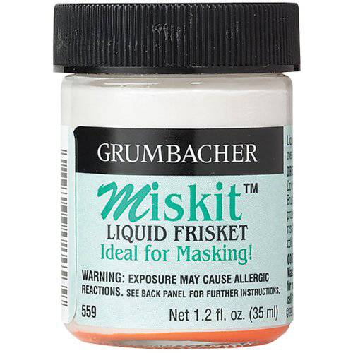 Grumbacher Miskit 리퀴드 Frisket, 35ml/ 1.2 oz