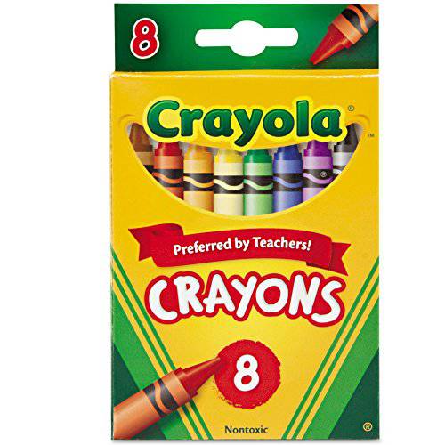 Crayola  크레용, 크레파스 8 컬러, 3 팩