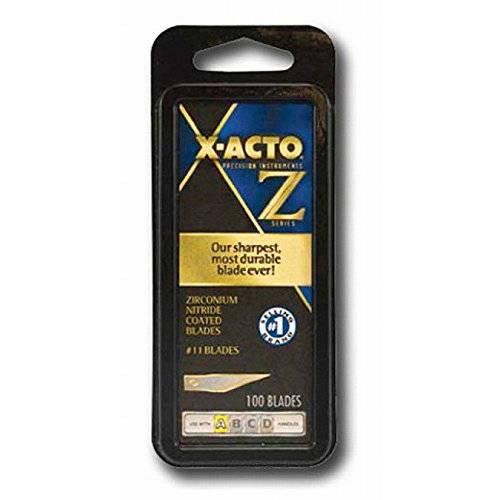 X-ACTO XZ611 100 PC. 클래식 파인포인트팁, 가는 심, 가는 촉 블레이드