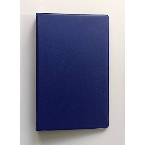 Mead 46001 스몰 6-Ring 블루 비닐 Loose-Leaf 메모 노트북 6-3/ 4 x 3-3/ 4-inch 유선,줄 용지,종이 (40 시트)
